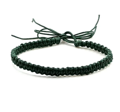 Vista 9 de Hemp Anklet Adjustable Tie On (Black)