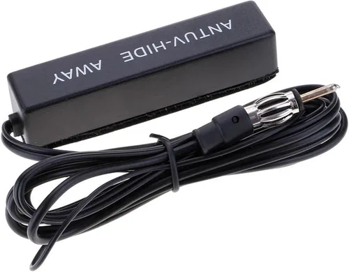 Vista 5 de Nuevo 12V universal coche oculto antena amplificada kit electrónico estéreo AM/FM Radio Amplified hidden design, 77" cable, standard plug