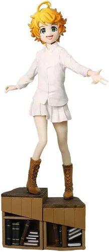 Vista 10 de QAHEART Figura de acción de anime Emma Norman Ray, modelo de estatua, coleccionables, juguetes de escritorio, 3 piezas