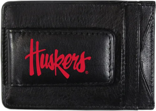 Vista 16 de Siskiyou Sports NCAA unisex Logo Leather Cash and Cardholder