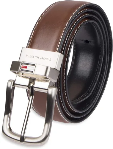 Vista 33 de Tommy Hilfiger Cinturón reversible dos en uno versátil para hombre