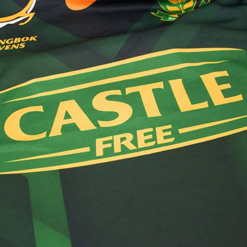 Vista 6 de ASICS South Africa Springboks Seven's Home Fan - Camiseta para niños
