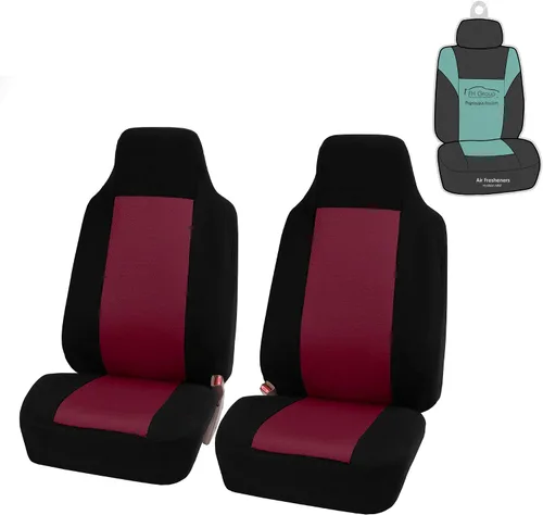 Vista 18 de Juego completo de fundas para asientos clásicas FH-FB102114. Dispensador de pañuelos para viajes en auto, apto para la mayoría de coches, camiones