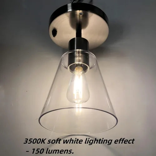 Vista 4 de Luz LED interior de RV con interruptor, repuesto de bombilla Edison de 12 voltios, remolque, barco, iluminación de techo, lámpara de decoración