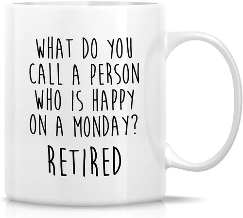 Vista 40 de Retreez Taza divertida – Horario de jubilación Do Whatever the Fxxx - Taza de café de cerámica de 11 onzas, divertida, sarcasmo, sarcástico