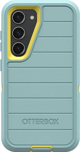Vista 6 de OtterBox Funda para Galaxy S23 - Serie Defender - Negra, resistente y duradera - con protección de puertos - Solo la funda - Protección microbiana