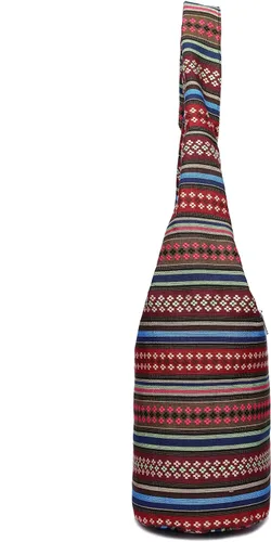 Vista 119 de Bolsa de hombro para mujer, de lona en estilo hippie/bohemio para llevar cruzada al hombro, disponible en diferentes colores y estampados