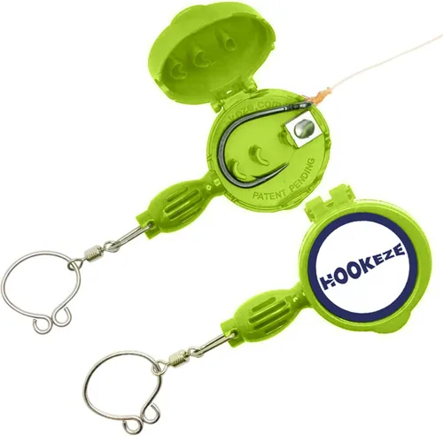 Vista 10 de HOOK-EZE Fly Fishing Accessories - Fishing Knot Tying Tool for Tying Fishing Line to Hooks - Fishing Gear and Equipment, Gadget to Tie Knots Quick