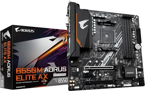 Vista 5 de GIGABYTE Placa base B550I AORUS PRO AX AMD AM4 ITX, soporta Ryzen 5000/4000/3000 Series, DDR4, 6+2 Power Phase, 2X M.2, PCIe 4.0, USB-C, WiFi 6, LAN