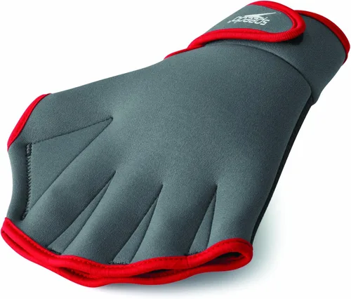 Vista 5 de Guantes de entrenamiento de natación para fitness acuático