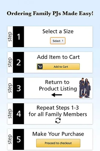 Vista 7 de PajamaGram Matching Christmas PJs For Family