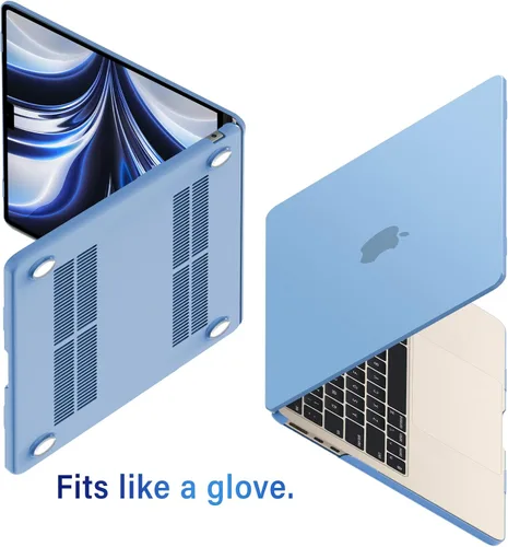 Vista 6 de IBENZER Compatible con MacBook Air de 13 pulgadas 2026 2025 2024 2023 2022 M4 A3240 M3 A3113 M2 A2681, carcasa rígida, funda y cubierta de teclado