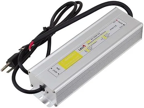Vista 3 de Transformador de alimentación eléctrica LED de 120 a 12 V de salida CC, resistente al agua, 3204, 60.00watts, 120.00 volts