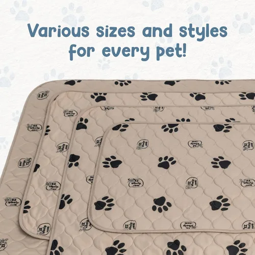 Vista 6 de EZwhelp Almohadillas reutilizables para orina de perro, lavables e impermeables para entrenamiento de orinal o partos, almohadilla para cachorros