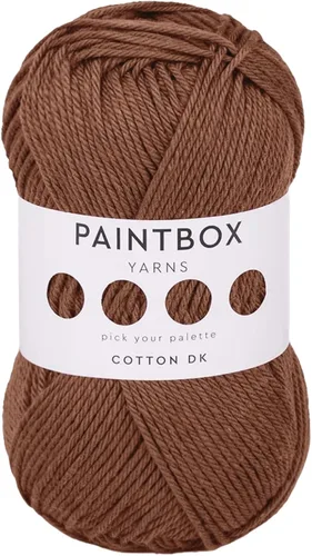 Vista 24 de Paintbox Yarns - Hilo 100% algodón DK, 1.76 onzas, 137 yardas, 410.1 ft #401 Papel blanco