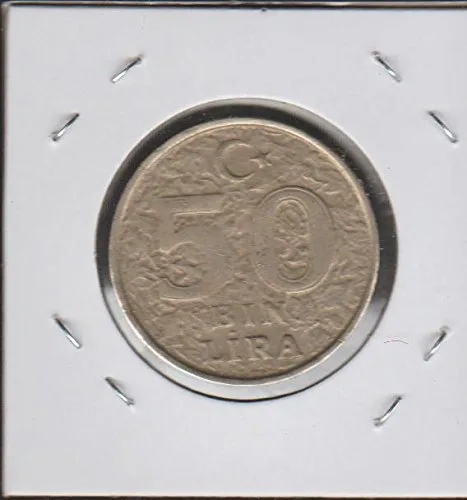 Vista 2 de 1990 TR Jefe de Ataturk dejó 50.000 Lira Choice Fine Details