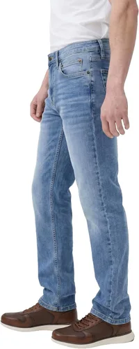 Vista 7 de Urban Star Jeans ajustados para hombre – Pantalones de mezclilla elástica y ajustados para hombre – Ropa casual y de trabajo de comodidad premium
