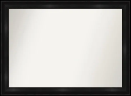Vista 252 de Amanti Art Espejo personalizado, gran espejo de baño estrecho, espejo de pared o espejo de tocador de baño sobre el fregadero (24 x 24 pulgadas)