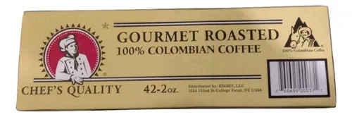 Vista 5 de Chef's Quality Café colombiano en grano entero, 10 libras