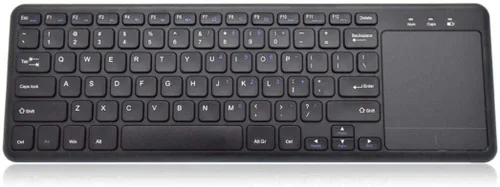 Vista 3 de BoxWave Teclado compatible con Chuwi HiPad Max - Teclado MediaOne con TouchPad, TrackPad inalámbrico USB de tamaño completo para PC, color negro