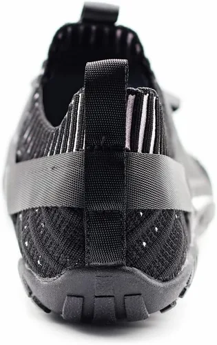 Vista 4 de Eller Ware Zapatos acuáticos para mujer y hombre, zapatos de playa descalzos de secado rápido, calcetines acuáticos para natación, senderismo