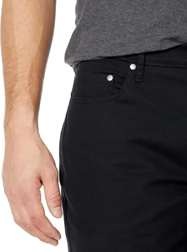 Vista 3 de Tienda Essentials Pantalón corto ajustado para hombre con entrepierna de 7 pulgadas y 5 bolsillos