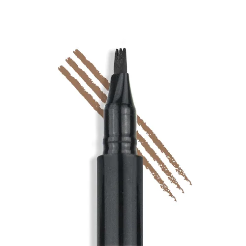 Vista 2 de Billion Dollar Beauty Microblade Effect - Bolígrafo de cejas impermeable con punta múltiple para trazos similares al cabello, alternativa
