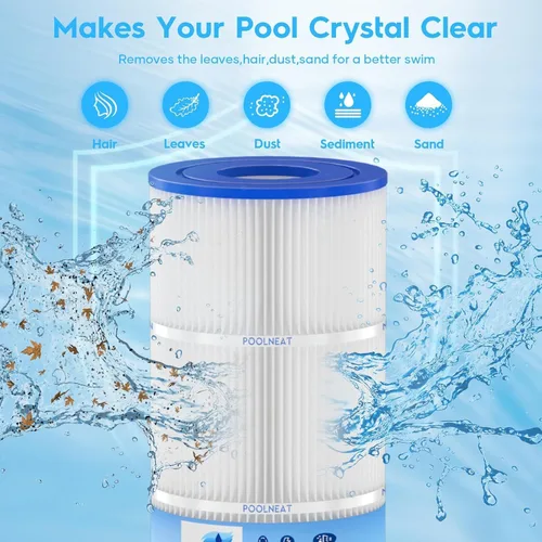 Vista 5 de Cartucho de filtro de piscina C900 de repuesto para Hayward CX900RE, FC-1292, C-8409, PA90, Posi-Clear PXC-95,90 pies cuadrados, paquete de 1