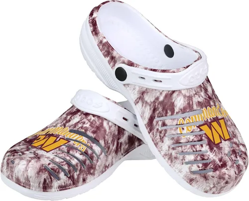 Vista 78 de FOCO NFL Womens NFL Team Logo Cloudie Garden Water Sandals Shoes Slipper Clogs with Strap