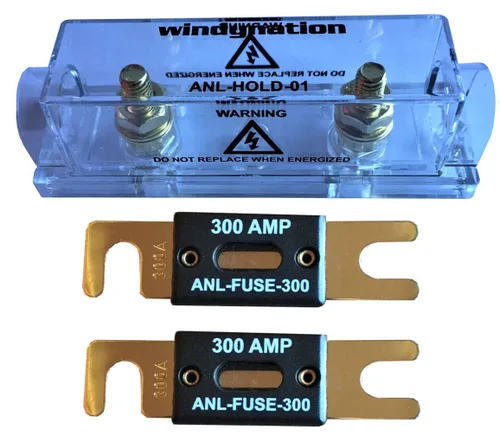 Vista 9 de WindyNation Soporte de fusible ANL + fusible (2 piezas 30A)