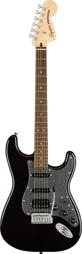 Vista 10 de Guitarra eléctrica Squier Affinity Series Stratocaster, con garantía de 2 años, efecto sunburst de 3 colores, diapasón de laurel 3-Color Sunburst