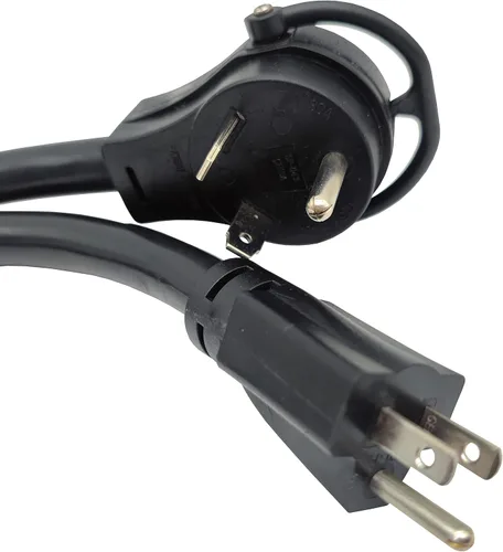 Vista 2 de Parkworld Combinador 885545, cable adaptador V divisor RV 5-15P y TT-30P macho a 14-50R hembra