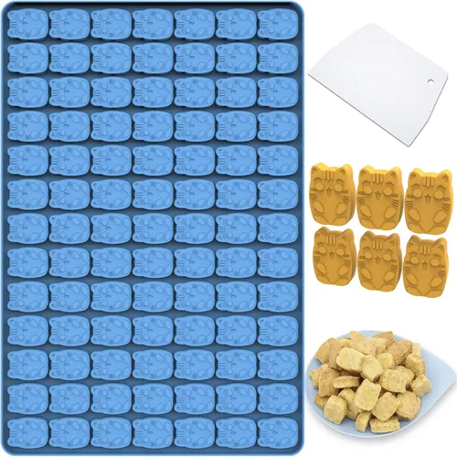 Vista 10 de Mini moldes de caramelo de chocolate, molde de silicona de 77 cavidades con forma de coche para dulces caseros, chocolate, gomita/gelatina, moldes