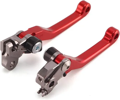 Vista 10 de Palancas de freno de embrague plegables para motocicleta CNC Billet Pivot para CRF250R CRF450R 07-19 CRF450RX 17-19 CRF250RX 2019 CRF 250R 450R Negro