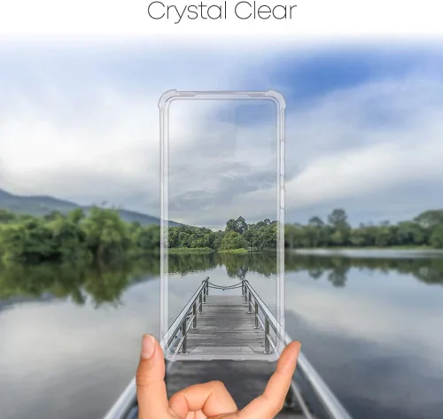 Vista 2 de GOOSPERY Funda para Galaxy S20 Plus, funda protectora transparente con esquinas reforzadas, funda híbrida delgada a prueba de golpes para Samsung