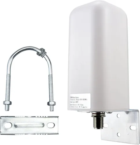 Vista 9 de 10dBi al aire libre 4G LTE 5G antena N conector hembra Omni