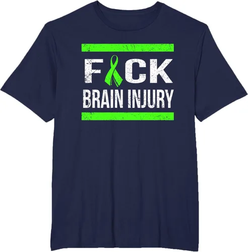 Vista 66 de Apoyo Daño cerebral Concienciación T Shirt, mujer L, Asphalt Negro