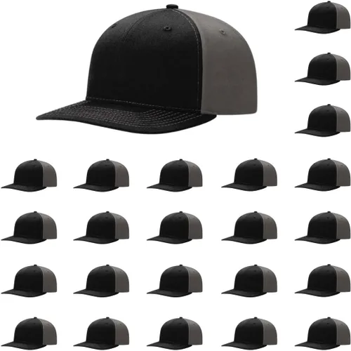 Vista 84 de Richardson 312 Gorra de béisbol ajustable con correa trasera de sarga Paquetes a granel disponibles - Talla única