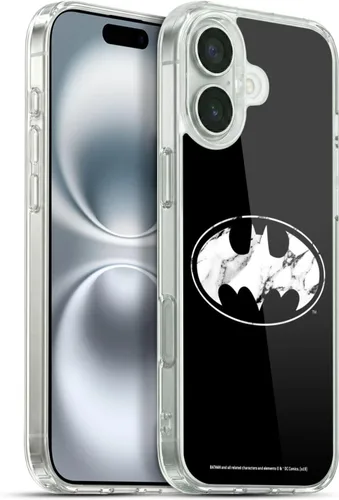 Vista 28 de Head Case Designs Funda de gel con licencia oficial de Batman DC Comics Bat Signal Logos [protección de grado militar] compatible con Apple iPhone 7