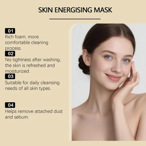Vista 3 de Matcha Green Tea Skin Energising Mask, Antioxidant, Cleansing & Hydrating, with Chia Seeds, 4.23 oz