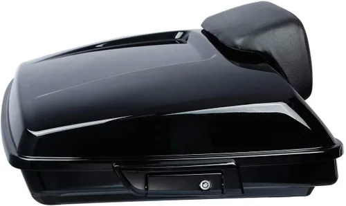 Vista 8 de TCT-MOTORPARTS Paquete turístico de 5.5 pulgadas con almohadilla de respaldo para Harley Touring modelos Road King, Road Glide, Street Glide