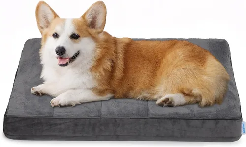 Vista 11 de Tapete refrescante para perros pequeños, almohadilla ortopédica de espuma viscoelástica de 24 x 18 pulgadas para verano, QMAX>0.5, almohadilla