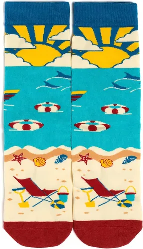Vista 3 de I'd Rather Be - Calcetines divertidos para hombres y mujeres, regalos para golf, caza, camping, senderismo, esquí, lectura, deportes y mucho más