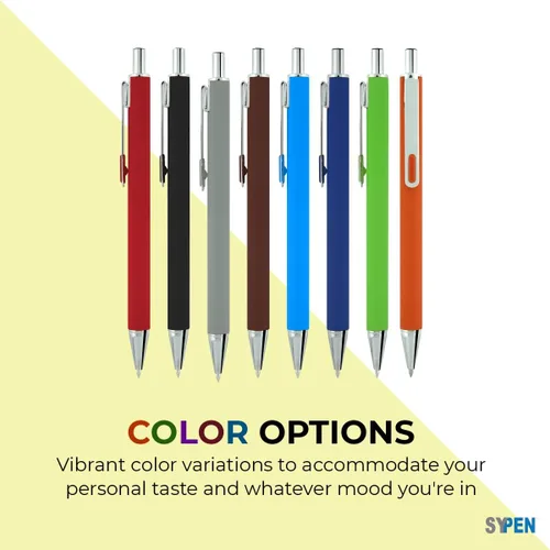 Vista 4 de SyPen Personalizado con tu logotipo personalizado o bolígrafos de texto, paquete de 100 bolígrafos para marketing, fiestas y eventos, bolígrafos