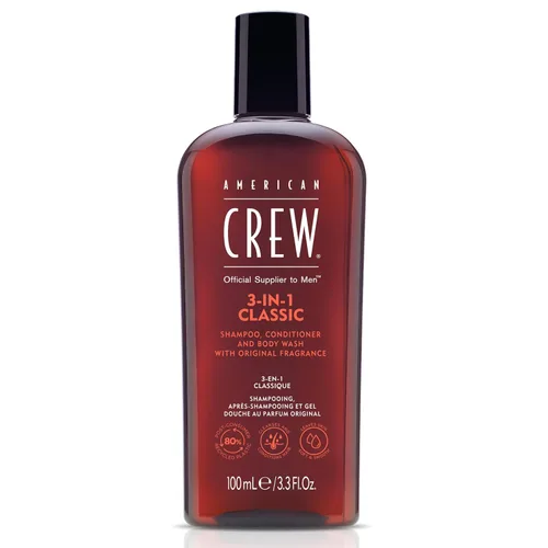 Vista 9 de AMERICAN CREW Manzanilla y pino 3 en 1, champú, acondicionador y gel de baño para hombres, regalo de cuidado del cabello para él, fragancia calmante