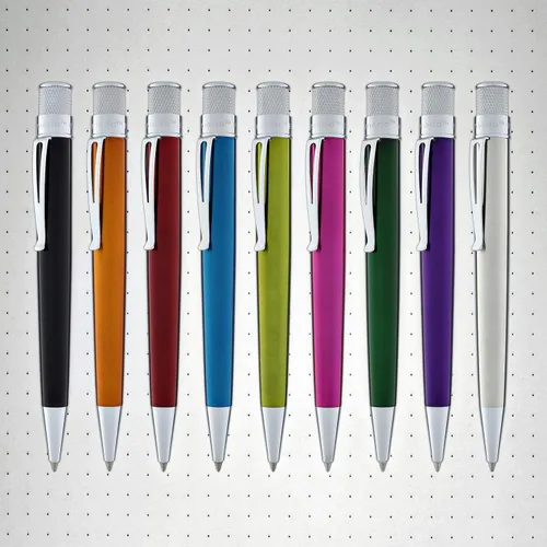 Vista 4 de Colección de bolígrafos rollerball retro 51 Tornado grabados / personalizados (Kiwi)