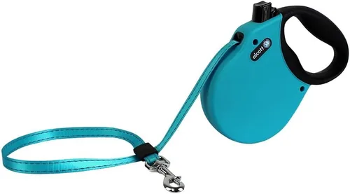 Vista 5 de Alcott Adventure Correa de cinturón reflectante retráctil – 10 pies – Extra pequeña para perros de hasta 25 libras, negro con mango de agarre suave