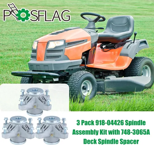 Vista 2 de Juego de 3 piezas de montaje de husillo 918-04426 que sustituye a Cub Cadet 618-04426, 918-3129C, 618-3129B, 918 04426, 618-04394, 918-3129B 3