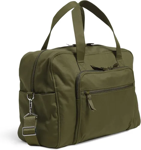 Vista 2 de Vera Bradley - Bolsa de viaje de fin de semana Weekender de algodón para mujer