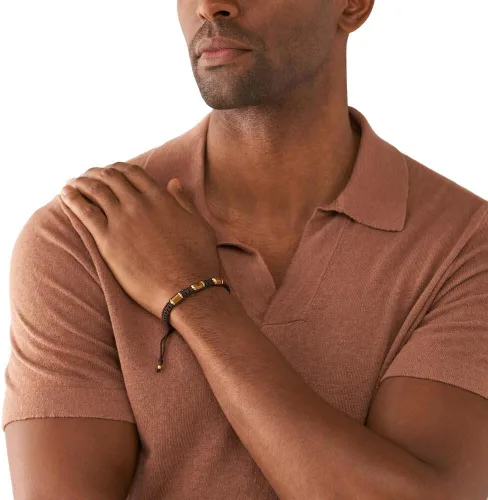 Vista 69 de Fossil para Hombre Wellness pulsera de abalorio